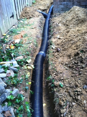 Fall Flooding Fix with French Drains | Washington DC