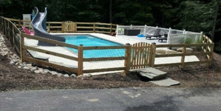 A Mesh Pool Fence with Various Heights Helps Protect Your Children and Pets | Leesburg VA