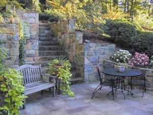 Wow with Flagstone Patios and Landscaping from Johnson&#039;s Landscaping Service | Rockville MD